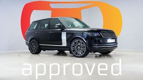Land Rover Range Rover Vogue SE 5.0L | AED 3,948 PM | Up to 3 Years Warranty Unlimited | GCC