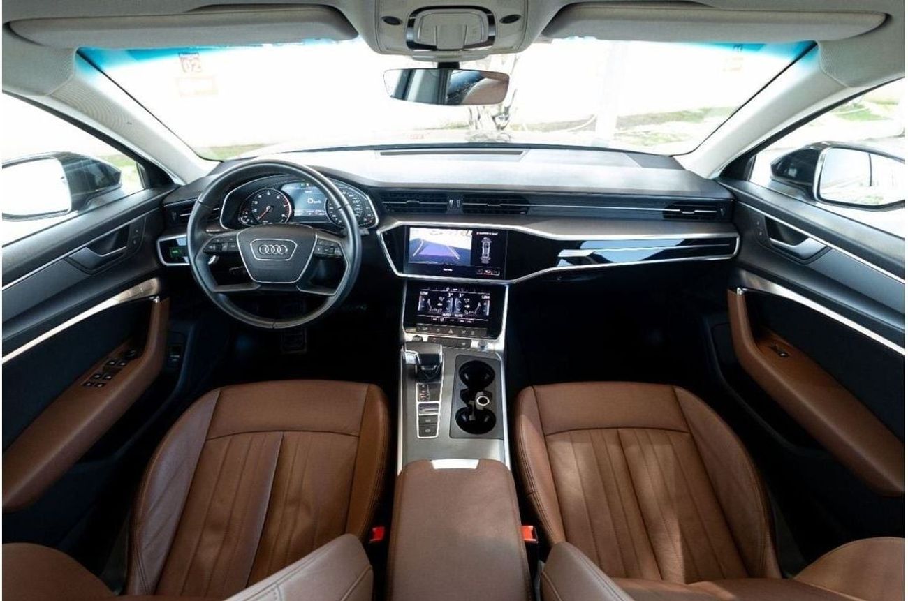 أودي A6 40 TFSI 2.0L Audi A6 40TFSI 2022 GCC under Warranty with Flexible Down-Payment.