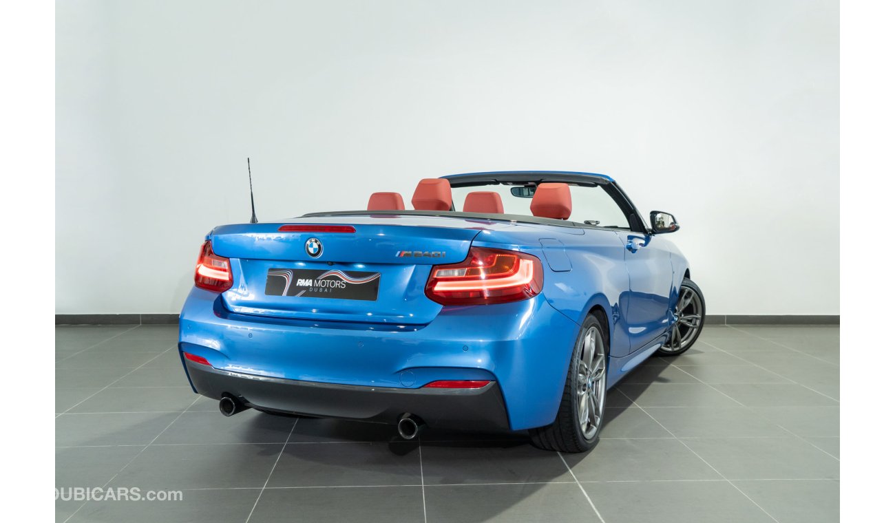 بي أم دبليو M240 2017 BMW M240i Convertible / Full BMW Service History & 5 Year BMW Service Pack