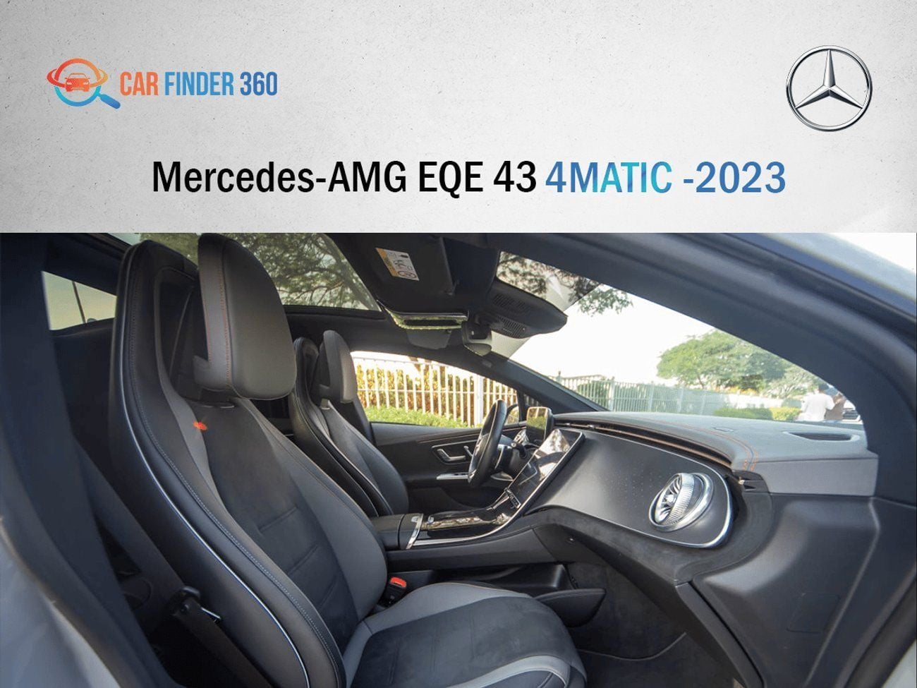Mercedes-Benz EQE 43 2023 Mercedes-AMG EQE 43 4MATIC — 18,000 km only