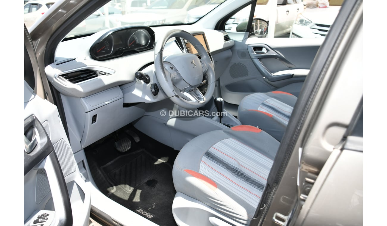 Peugeot 208 BROWN 2013 GCC NO ACCIDENT NO PAIN PERFECT