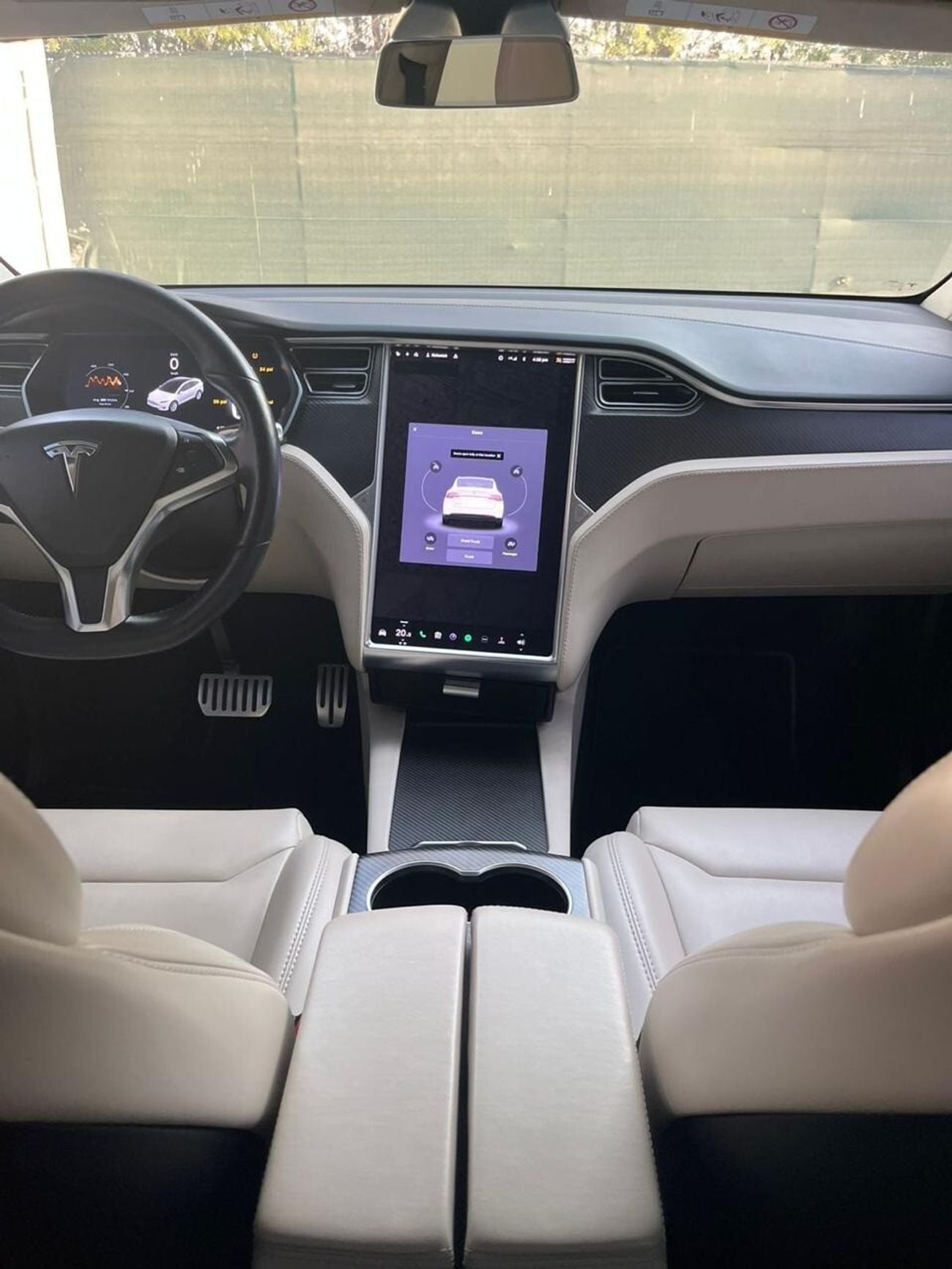 تسلا موديل اكس P100 D Long range