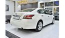 Nissan Altima EXCELLENT DEAL for our Nissan Altima 2.5 SV ( 2016 Model ) in White Color GCC Specs