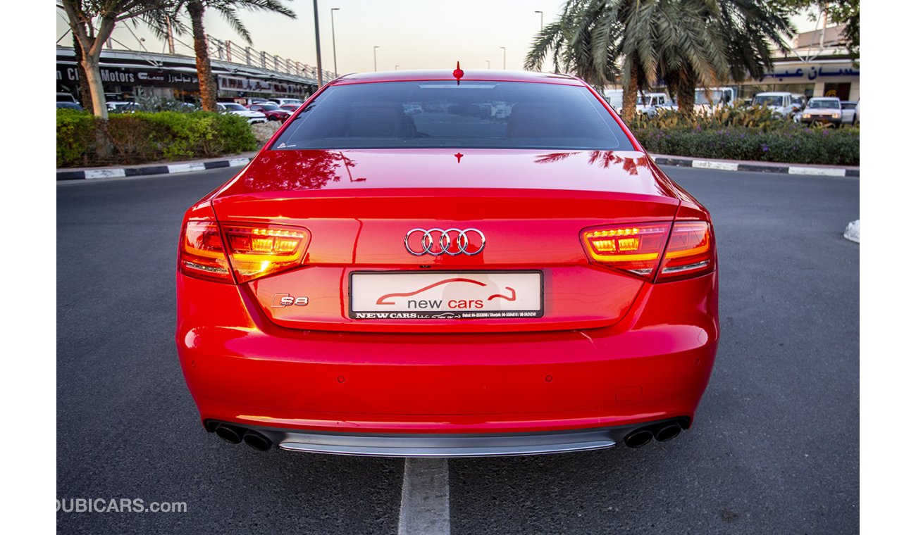 Audi S8 AUDI S8 -2014 - GCC - ZERO DOWN PAYMENT - 2530 AED/MONTHLY - 1 YEAR WARRANTY