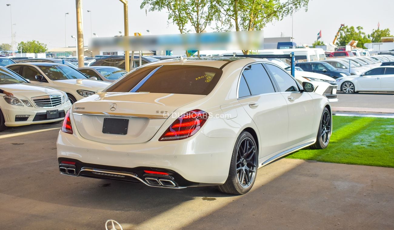 مرسيدس بنز S 63 AMG V8 Biturbo 4Matic