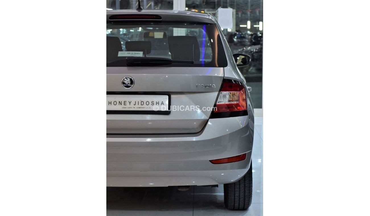 Skoda Fabia EXCELLENT DEAL for our Skoda FABIA 1.6L 2019 Model!! in Beige/Silver Color! GCC Specs