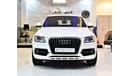 Audi Q5 AMAZING Audi Q5 S-Line Quattro 2013 Model!! in White Color! GCC Specs
