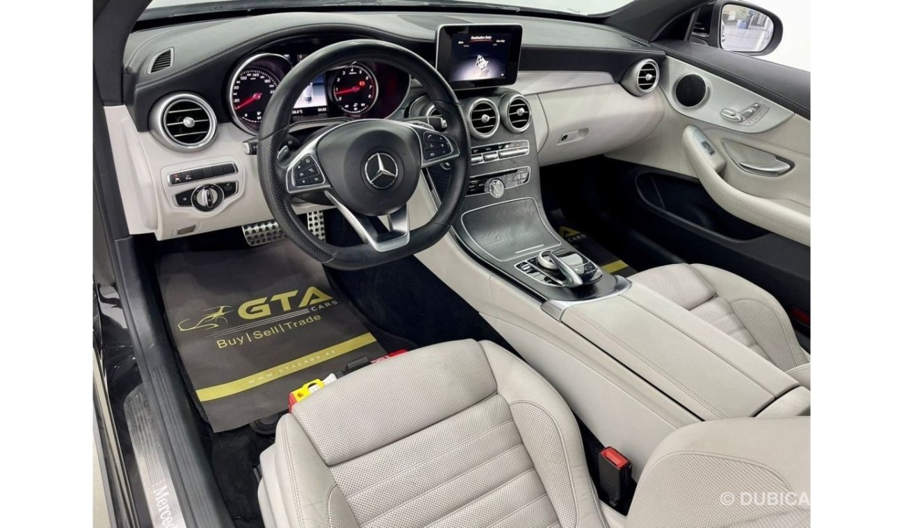 Mercedes-Benz C200 AMG Pack 2018 Mercedes Benz C200 Coupe AMG, Full Sercice History, Warranty, GCC