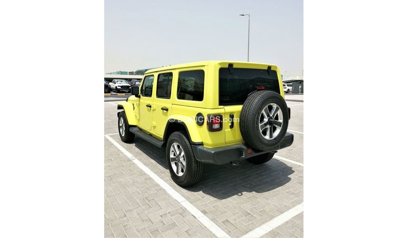 Jeep Wrangler Jeep Wrangler Sahara -2023 Yellow