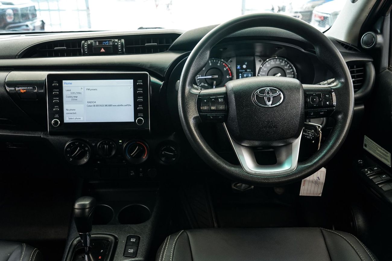 تويوتا هيلوكس The Toyota Hilux is a legendary, tough, and versatile pickup truck known for reliability, available 