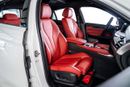 BMW X6 35i M Sport 3.0L X-Drive-MSport-GCC-Pearl White-Premium Red Leather Interior-M Sports Seats
