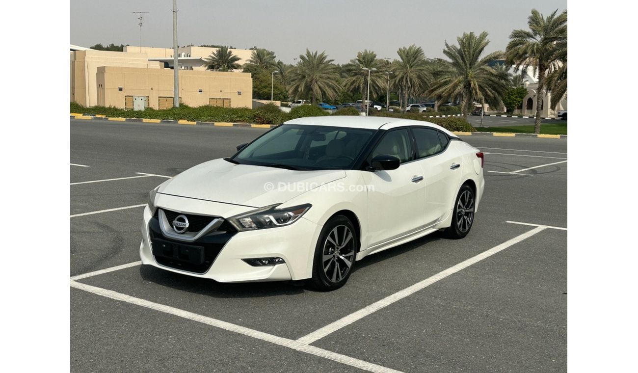 Nissan Maxima Model 2016 GCC CAR PERFECT CONDITION INSIDE AND OUTSIDE FULL ELECTRIC CONTROL STEERING CONTROL