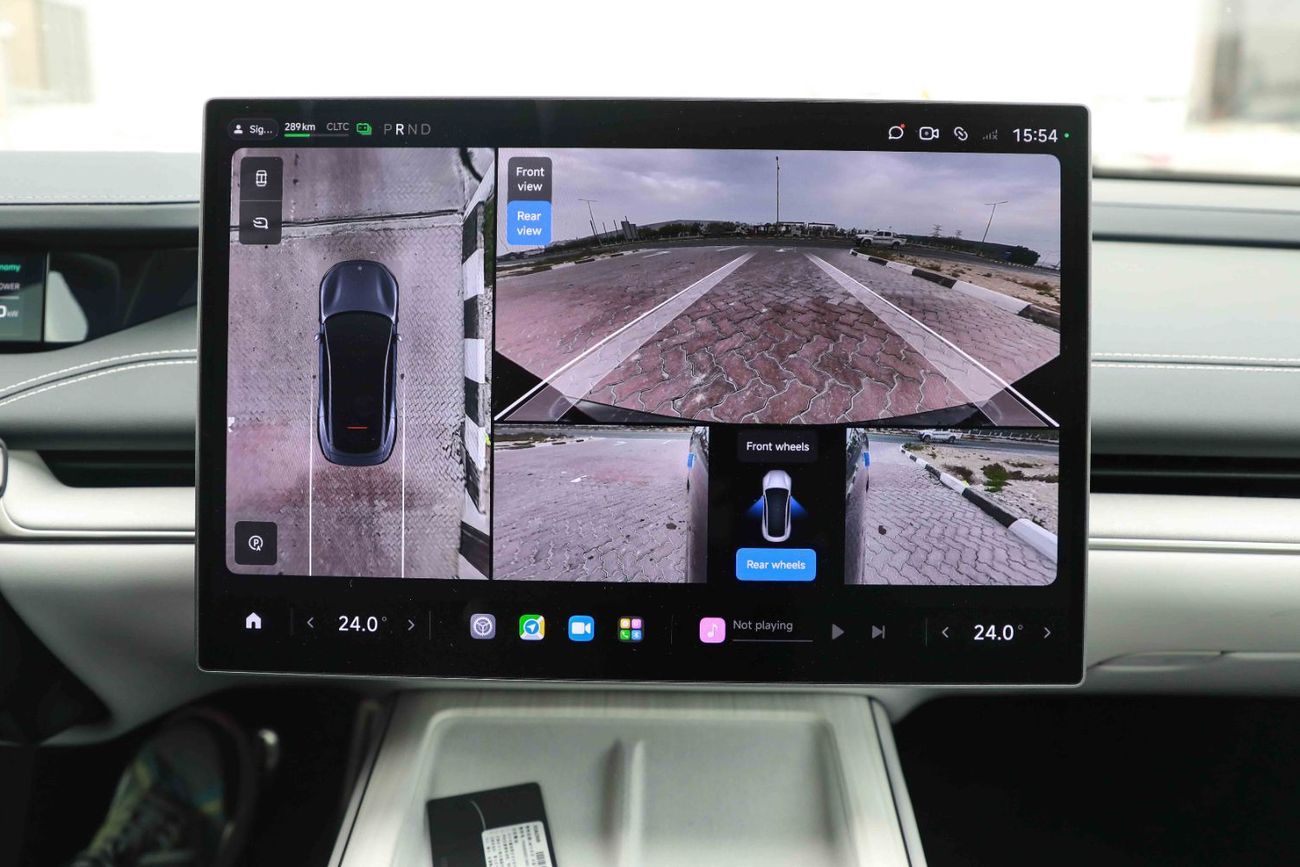 شاومى SU7 2025 Xiaomi SU7 Max 20" Wheels - White Inside Grey