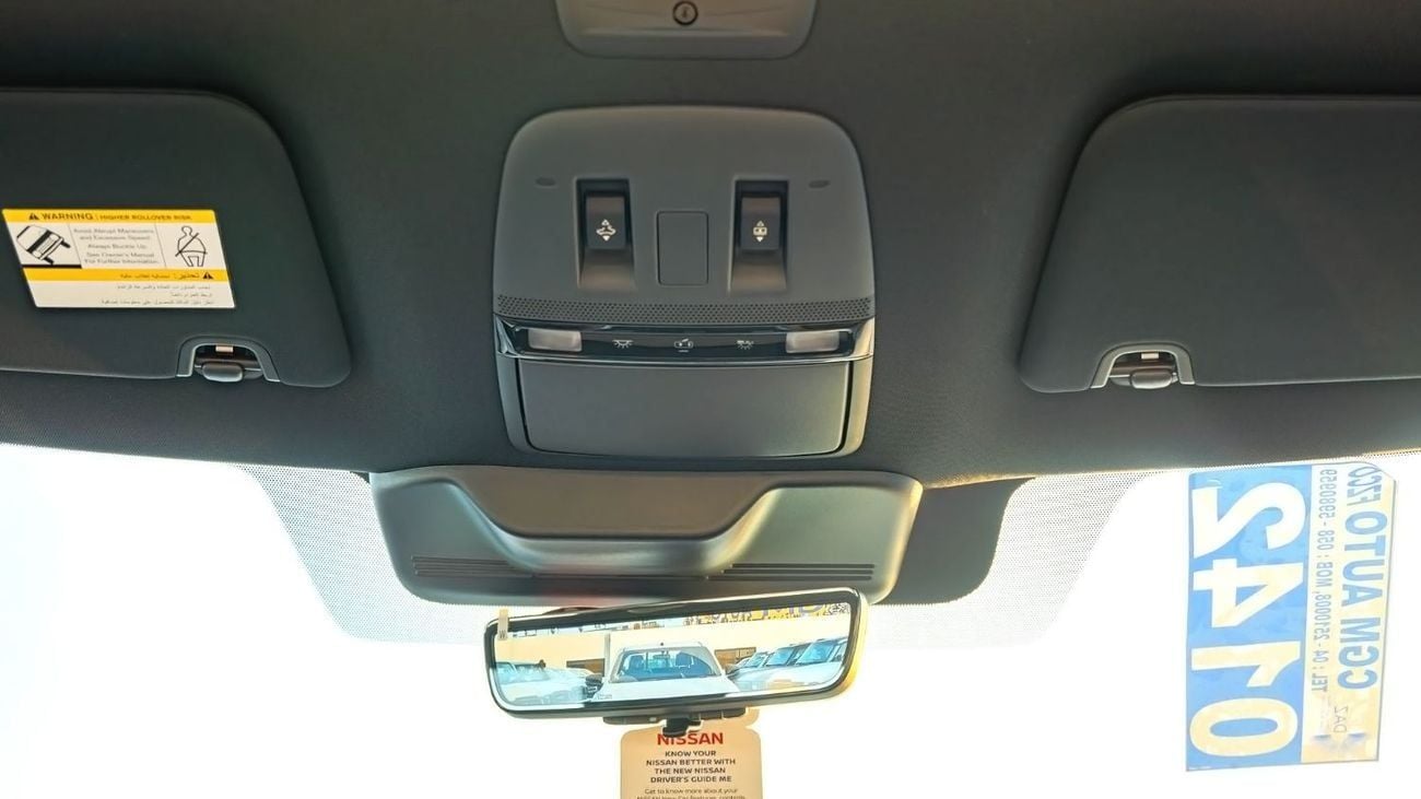 نيسان باترول LE PLATINUM CITY Nissan Patrol LE Platinum 3.5L AT Petrol TT (Silver-Red) (Black roof)