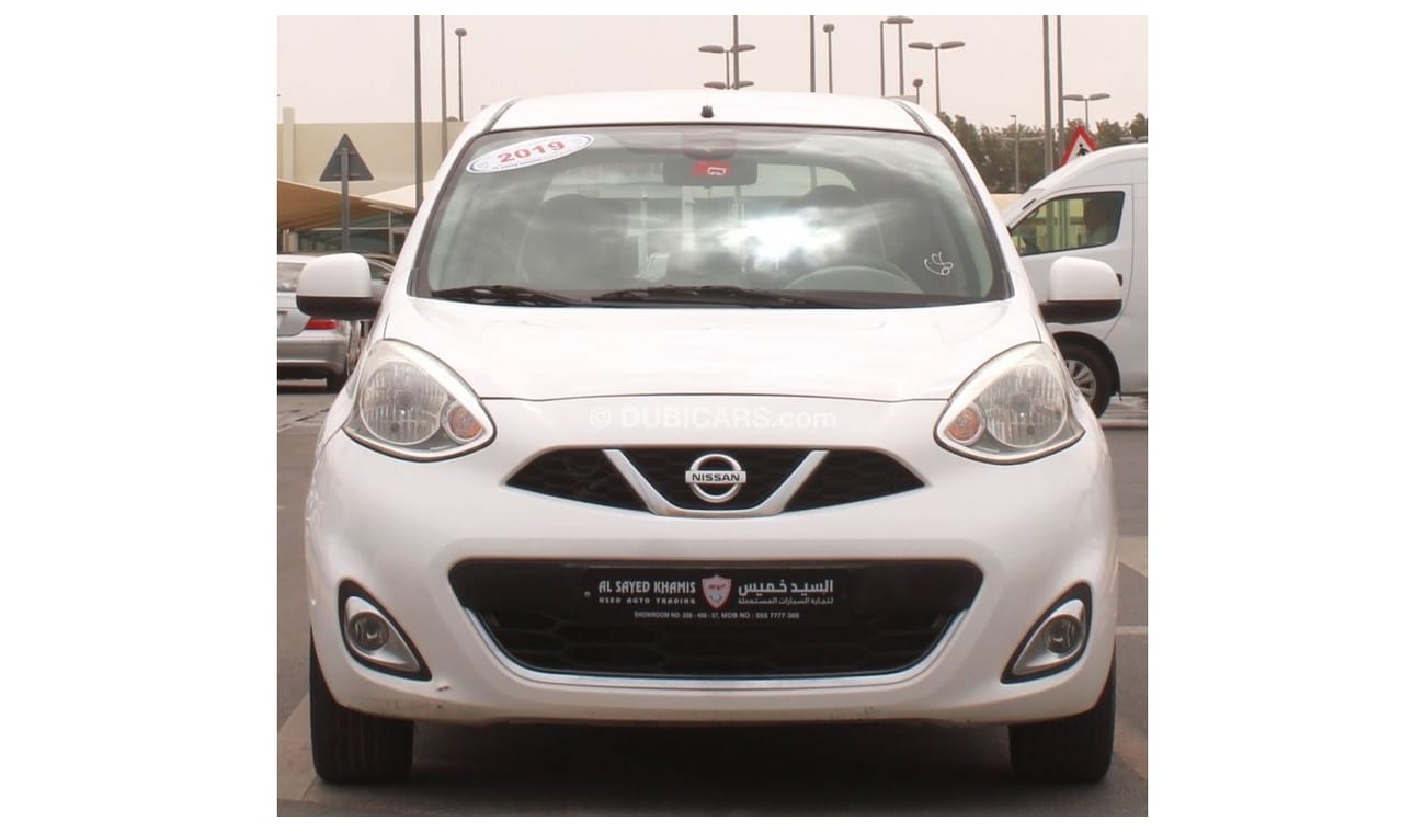 Nissan Micra SV Nissan Micra 2019, full option, GCC, in excellent condition