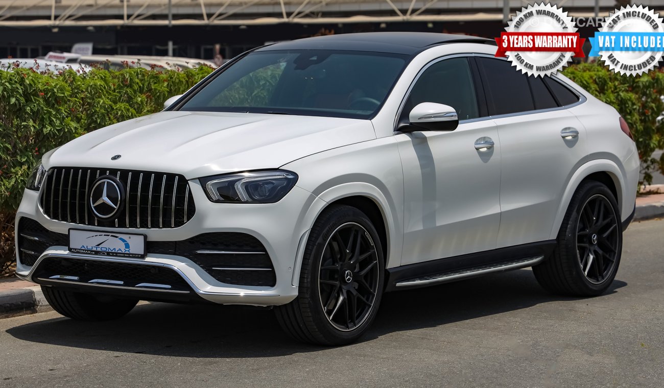 مرسيدس بنز GLE 450 AMG 4MATIC , كوب , خليجية 2021 , 0 كم , مع ضمان 3 سنوات أو 100 ألف كم