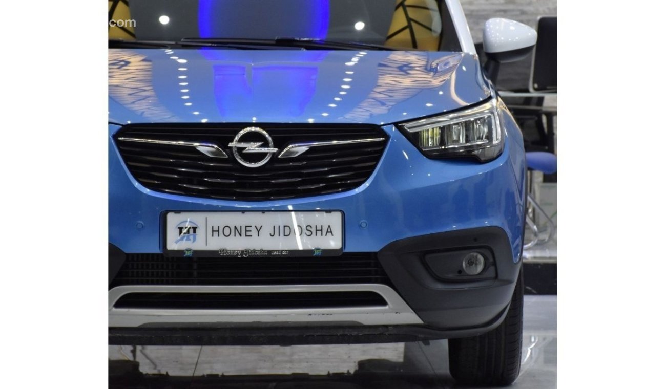 Opel Crossland X EXCELLENT DEAL for our Opel Crossland X 1.2L ( 2020 Model ) in Blue Color GCC Specs