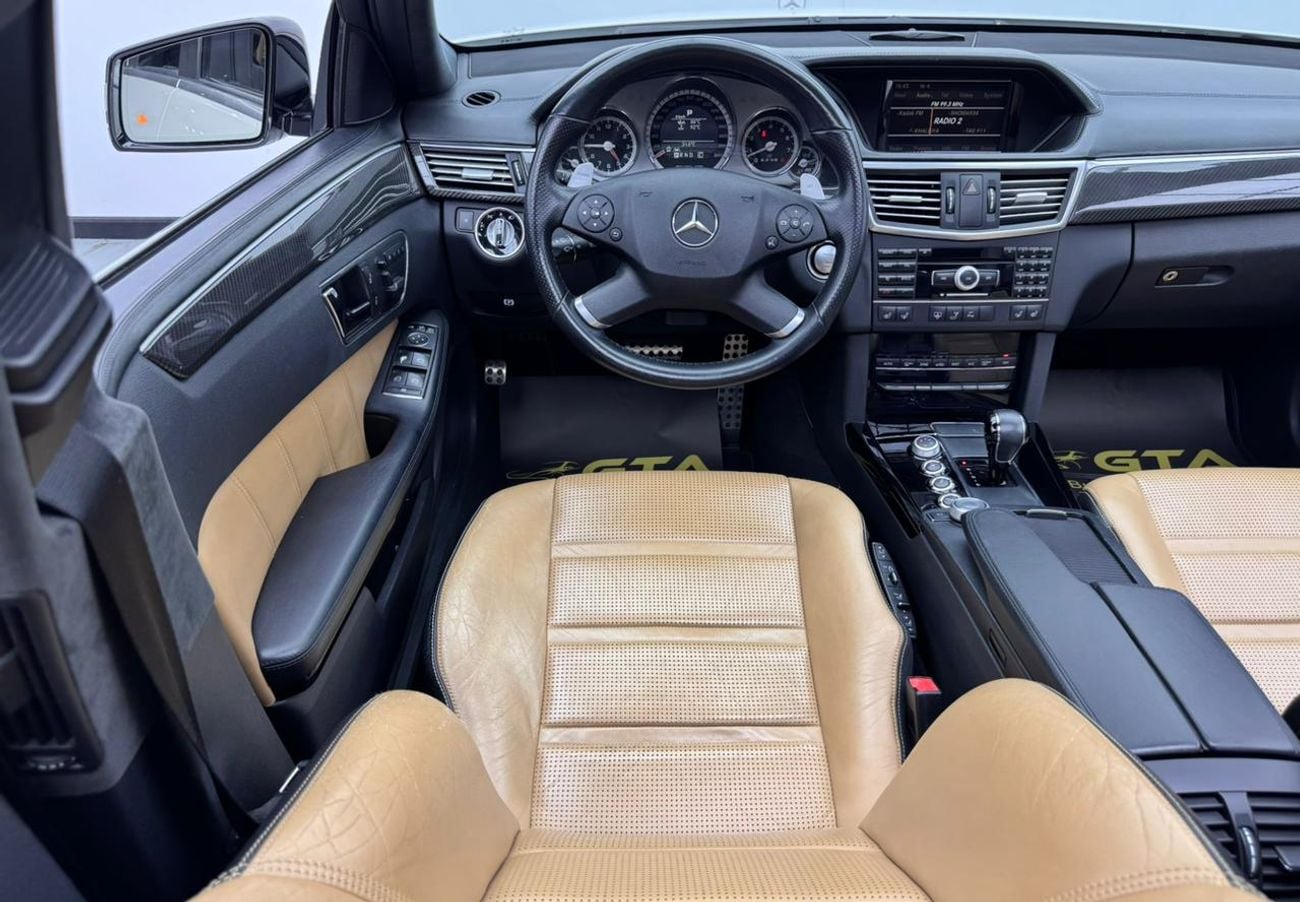 مرسيدس بنز E 63 AMG 2011 Mercedes Benz E63 AMG, 3 Years Mercedes Service Pack, Full Mercedes Service History, GCC
