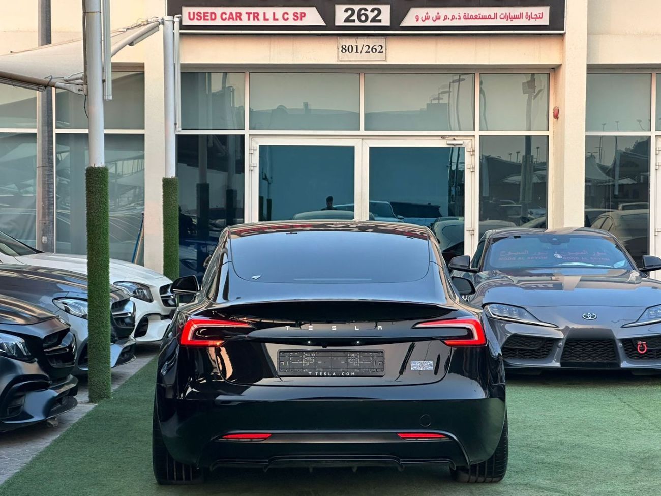 Tesla Model 3 Performance (AWD) TESLA MODEL 3 PERFORMANCE GCC 2024 Contract Service ( Under Warranty ) Original Pa