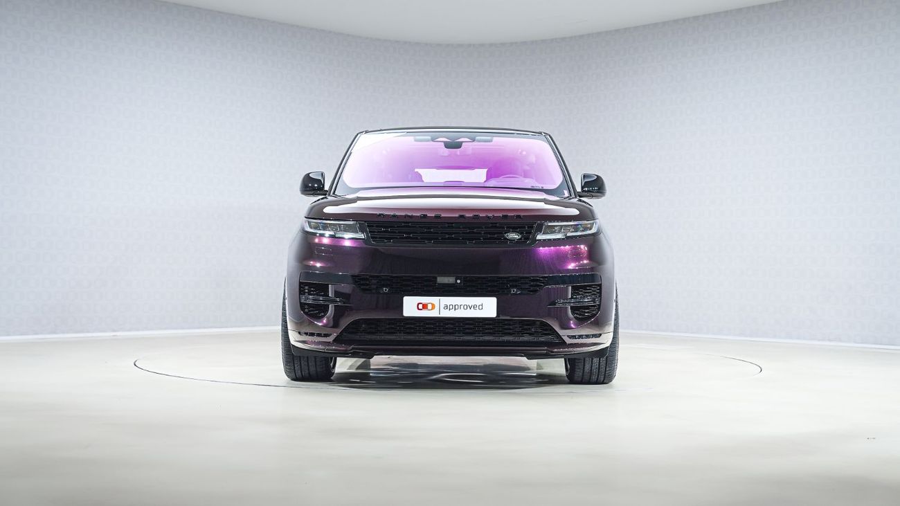 Land Rover Range Rover Sport | AED 8,360 PM | Warranty March-2028 / 100,000 KM | GCC