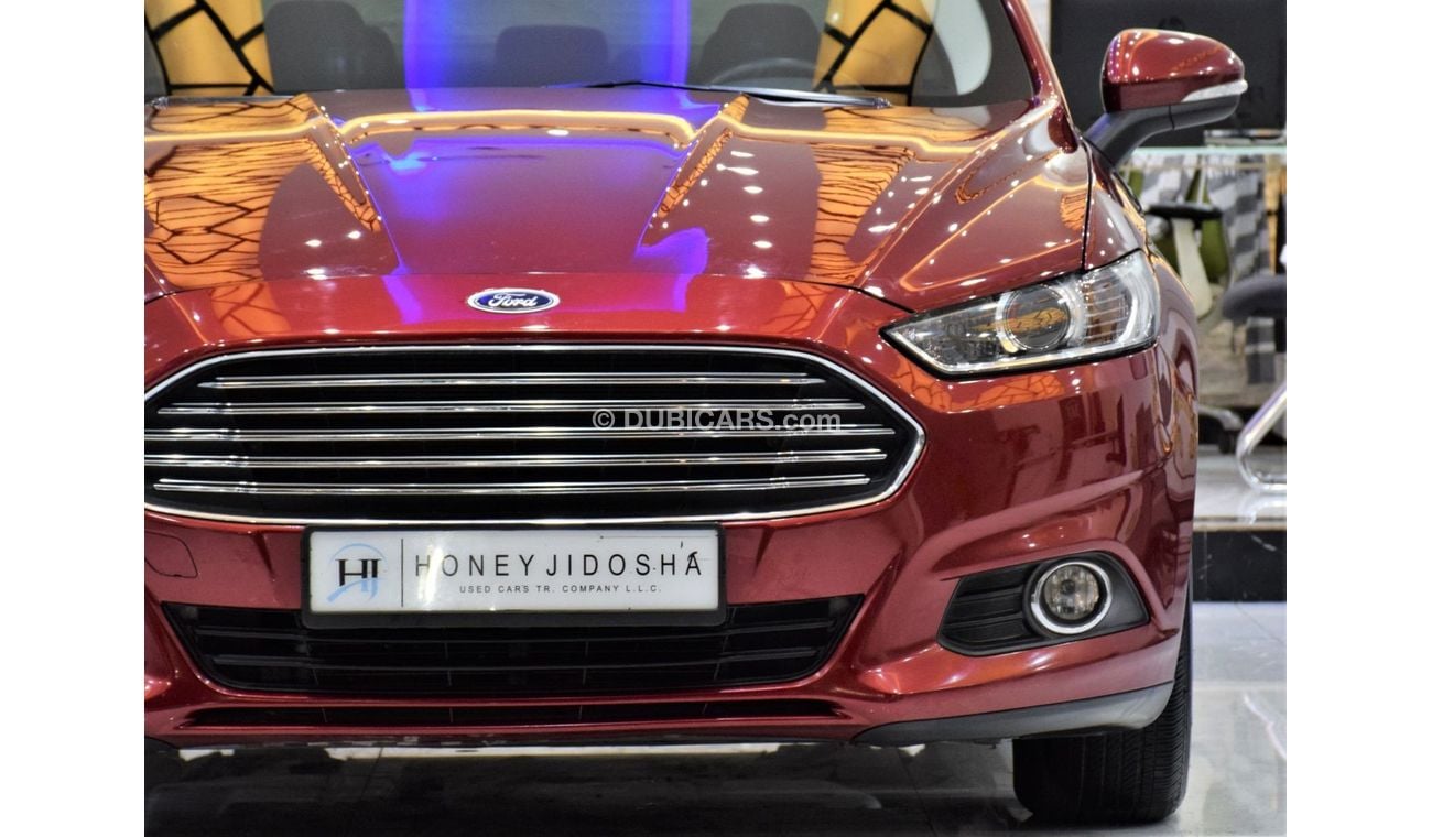 Ford Fusion SE EXCELLENT DEAL for our Ford Fusion ( 2017 Model ) in Red Color GCC Specs