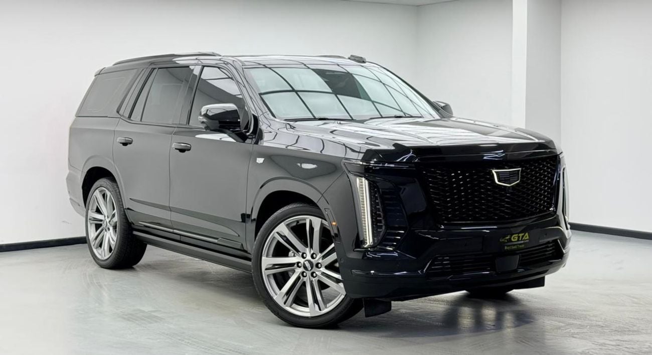 Cadillac Escalade 2025 Cadillac Escalade Sport Platinum, 03/2030 Cadillac Warranty + Service Contract, Full Cadillac S