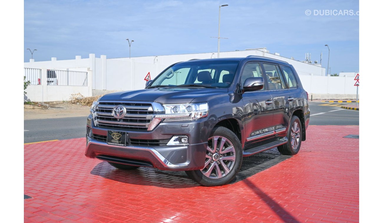 تويوتا لاند كروزر 2018 | TOYOTA LAND CRUISER | VXR | 4.6L V8 | 4WD 7-SEATER | GCC | AGENCY FULL-SERVICE HISTORY | FLEX