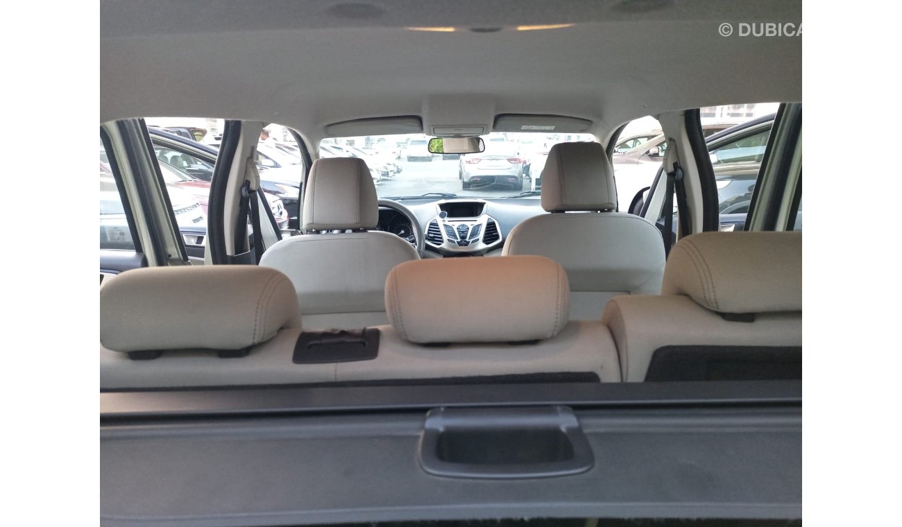 فورد ايكو سبورت خليجى موديل 2015 مثبت سرعة تحكم رنجات حساسات جناح خلفى بحالة ممتازة لاتحتاج لأى مصاريف