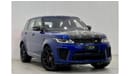 لاند روفر رينج روفر سبورت 2022 Range Rover Sport SVR Carbon, June 2025 Warranty, Service Contract, Full Options, Low Kms, Euro
