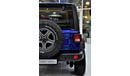 Jeep Wrangler EXCELLENT DEAL for our Jeep Wrangler Unlimited Sport ( 2018 Model ) in Blue Color GCC Specs