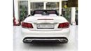 مرسيدس بنز E 400 كوبيه EXCELLENT DEAL for our Mercedes Benz E400 Convertible ( 2015 Model ) in White Color GCC Specs
