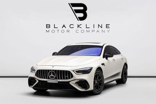 Mercedes Benz AMG GT 53 BUY NOW, PAY 2027 | THE BLACKLINE STANDARD | May 2027 Mercedes Warranty + Service Contract, GCC