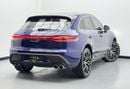 Porsche Macan 2025 Porsche Macan S, April 2028 Porsche Warranty, Porsche Service History, GCC