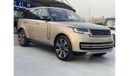 Land Rover Range Rover GOLD COLOR GCC SPEC UNDER WARRANTY AND SERVICE