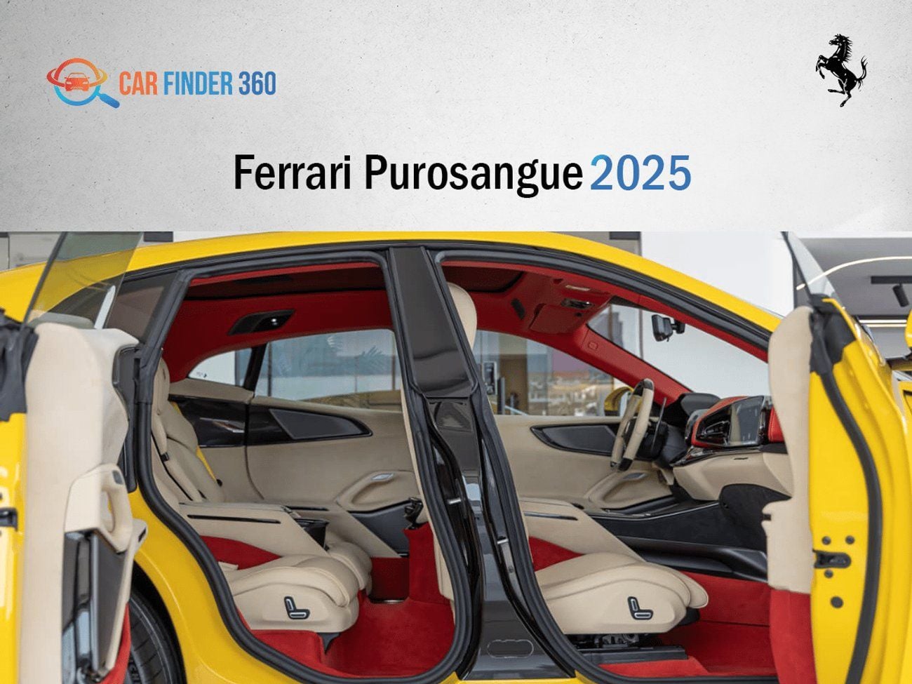 فيراري بوروسانجوي Ferrari Purosangue 2025 (Export Only)