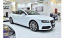 أودي A7 EXCELLENT DEAL for our Audi A7 50TFSi QUATTRO S-Line ( 2014 Model ) in White Color GCC Specs