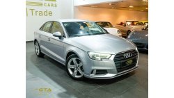 أودي A3 2018 Audi A3 30TFSI, Audi Warranty, Audi Service Contract, Audi Service History, GCC