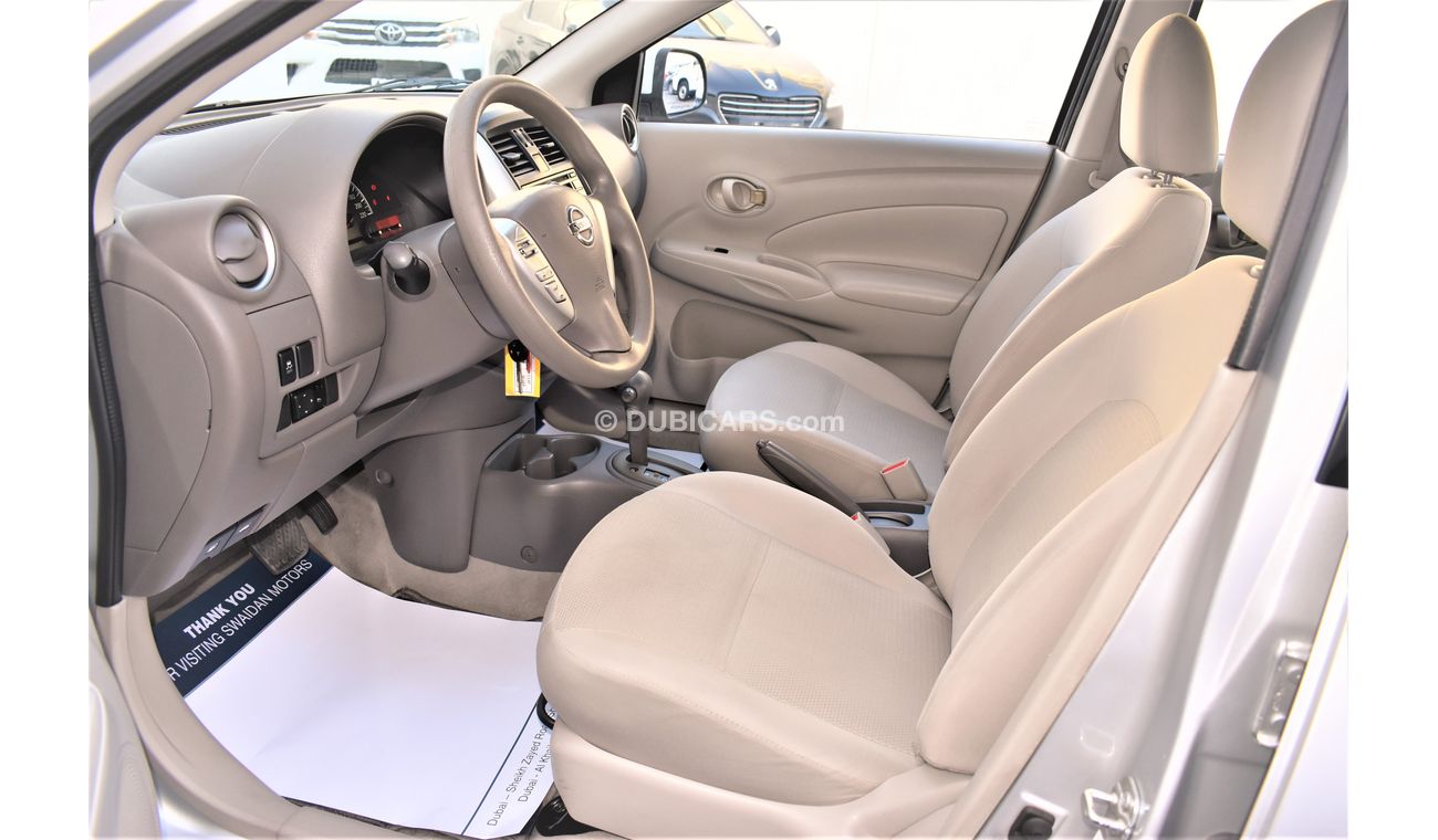 Nissan Sunny AED 579 PM | 1.5L SV GCC DEALER WARRANTY