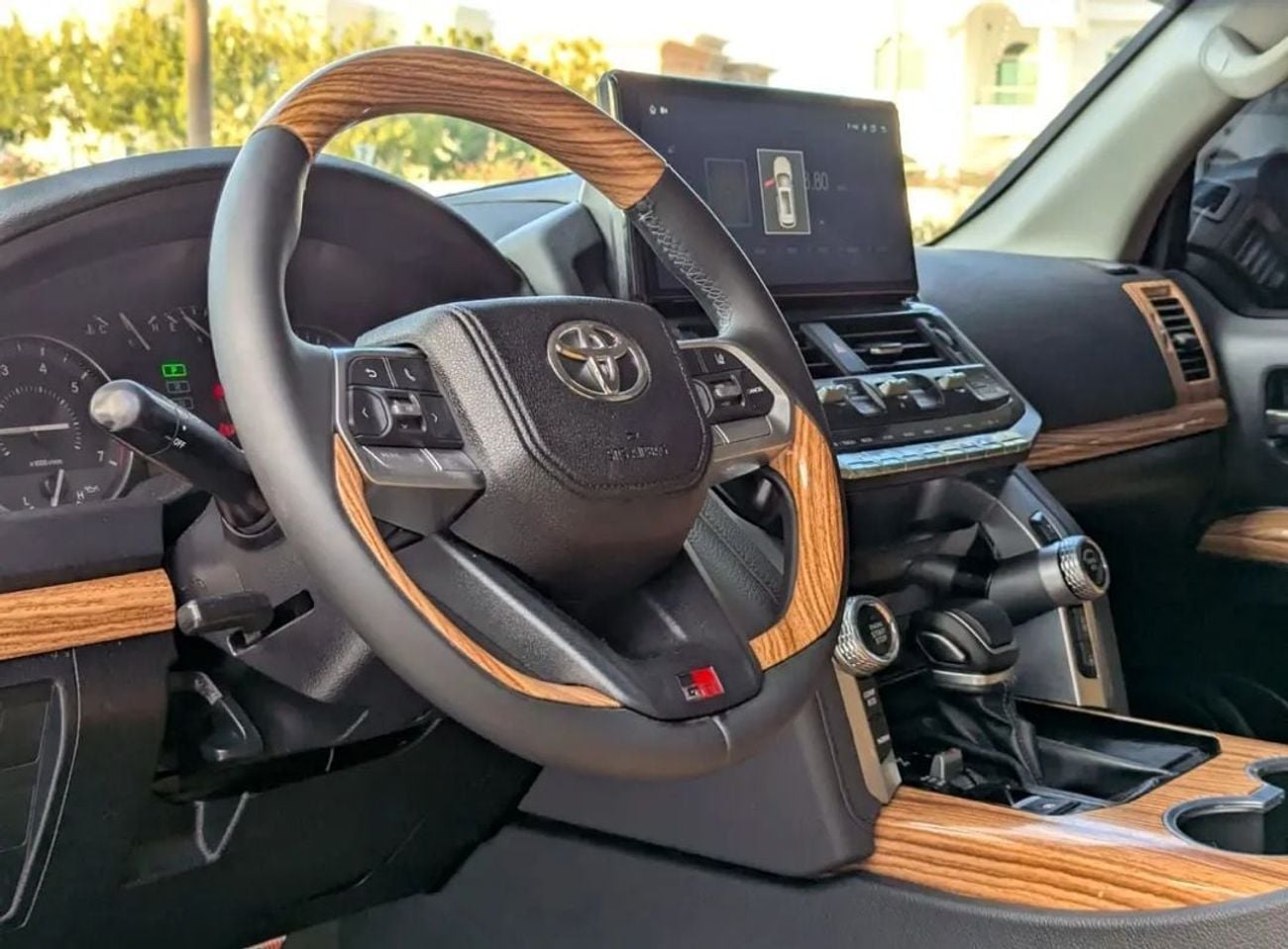 تويوتا لاند كروزر Toyota landcruise 2008 Model Facelifte 2025 GXR 4.0L V6 petrol Engine Colour Black  push start Trans