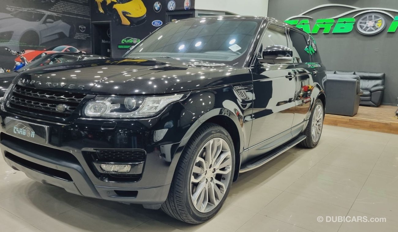 لاند روفر رانج روفر سبورت سوبرتشارج RANGE ROVER SPORT V6 SUPERCHARGED 2014 IN BEAUTIFUL SHAPE WITH ONLY 113K KM FOR 129K AED