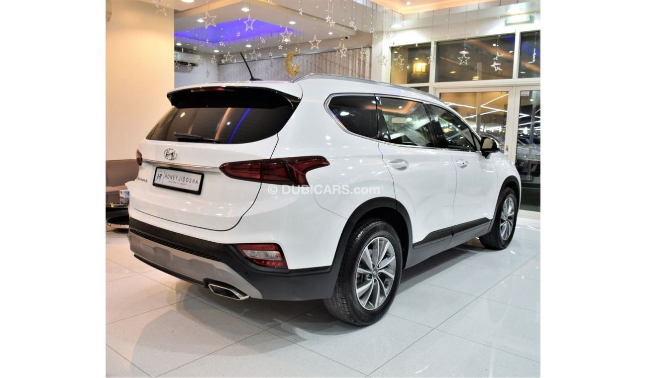 Hyundai Santa Fe EXCELLENT DEAL for our Hyundai SantaFe 2019 Model!! in White Color! GCC Specs