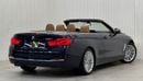 BMW 420i Std 2.0L 2019 BMW 420i Luxury-Line Convertible, Warranty, Service History, Excellent Condition