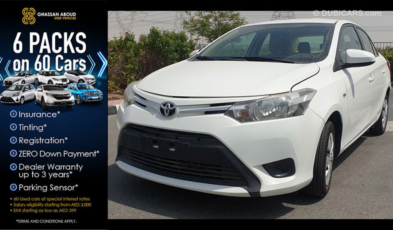 Toyota Yaris Certified Vehicle with Delivery option & Warranty; YARIS(GCC Specs)in good condition(Code:03962)