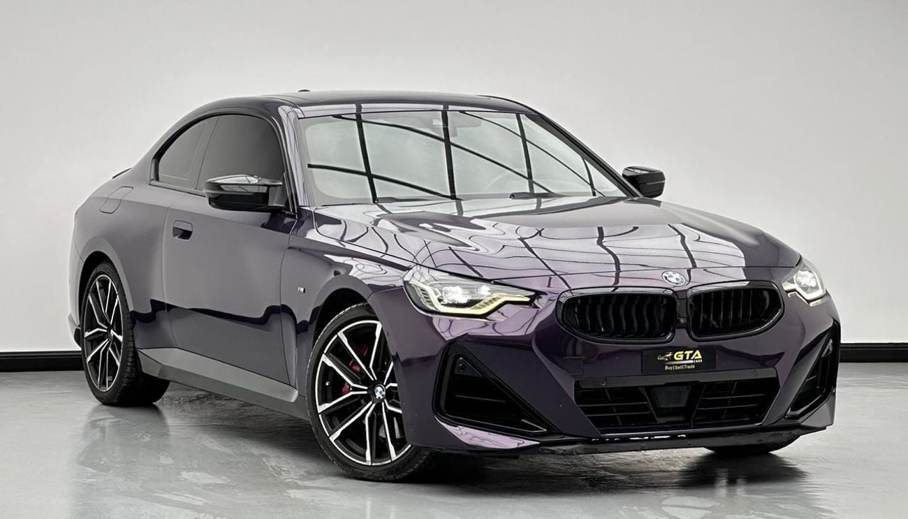 بي أم دبليو M240i 2022 BMW M240i M-Sport, April/2027 BMW Warranty + Service Contract, BMW Full Service History, GCC