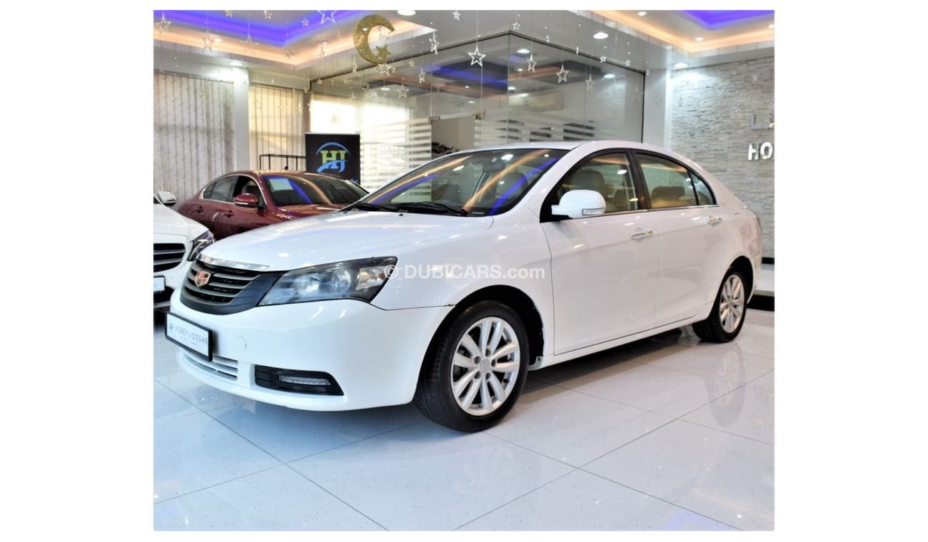 جيلي إمجراند 7 AED 254 Per Month / 0% D.P | Geely Emgrand 7 ( 2015 Model! ) in White Color! GCC Specs