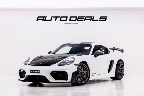 بورش كايمان 718 GT4 RS Weissach | GCC | Warranty | Brand New | 4.0L F6