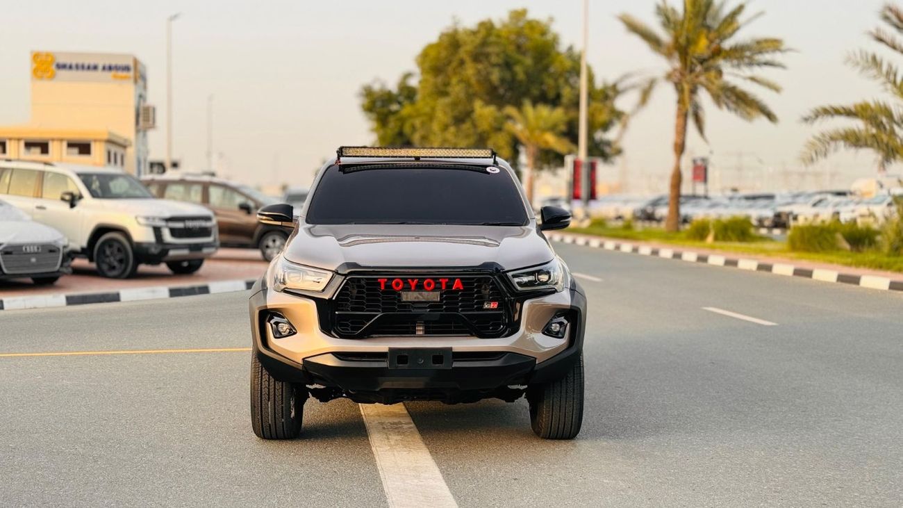 Toyota Hilux MODIFIED TO 2024 GR SPORT | AFTER MARKET SIDE FENDERS | 2.8L DIESEL | RHD | ELECTRIC SEAT | BACK CAM