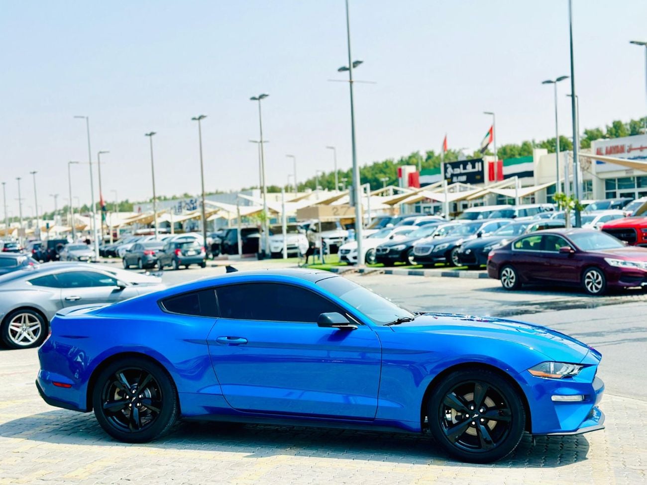 Ford Mustang STD Ecoboost | Monthly 1100/- | 0% DP | Cruise Control | Lane Assist | # 34917