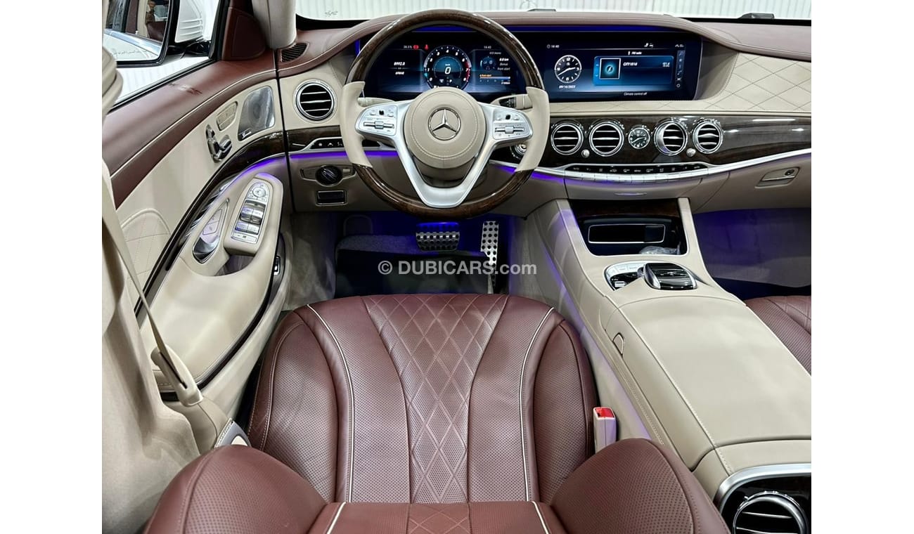 مرسيدس بنز S 560 اكسكلوسيف نسخة 2018 Mercedes Benz S560 4Matic, February 2024 Mercedes Warranty, Full Mercedes Servic