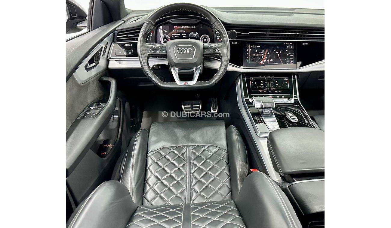 Audi Q8 55 TFSI quattro S-Line 2020 Audi Q8 S-Line, Audi Service History, Audi Service Pack, Low Kms, GCC Sp